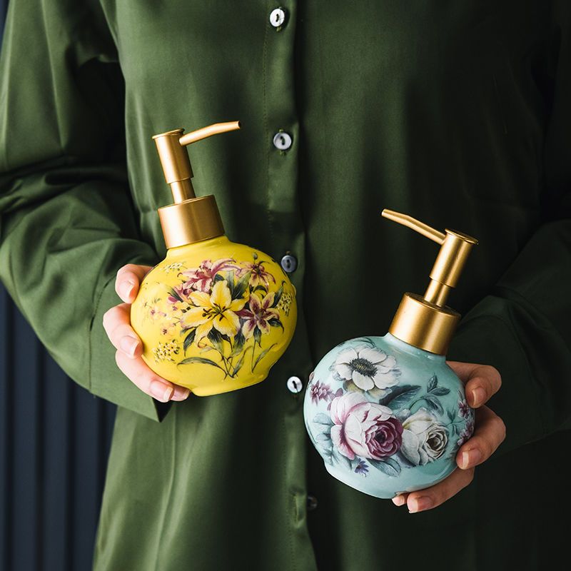 300ml Ceramic Sub-bottle Color - đánh giá và giá Home Bathroom Supplies