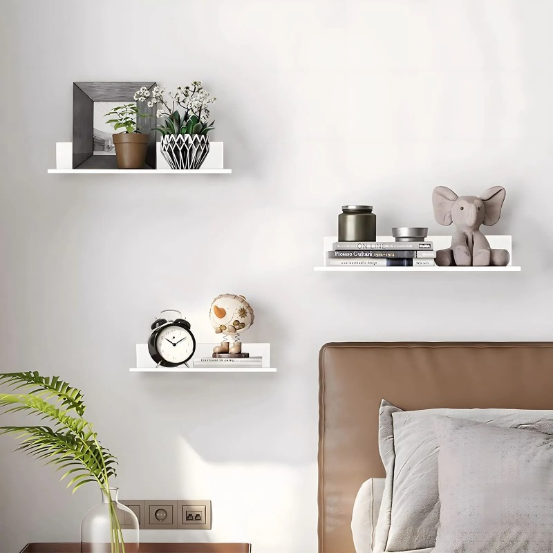 Metal Floating Shelves Wall Mo - đánh giá và giá Tiny Home Bathroom Kitchen