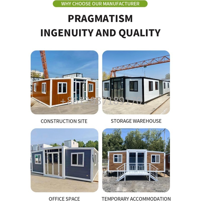 Expandable Prefabricated Conta - đánh giá và giá Tiny Home Bathroom Kitchen