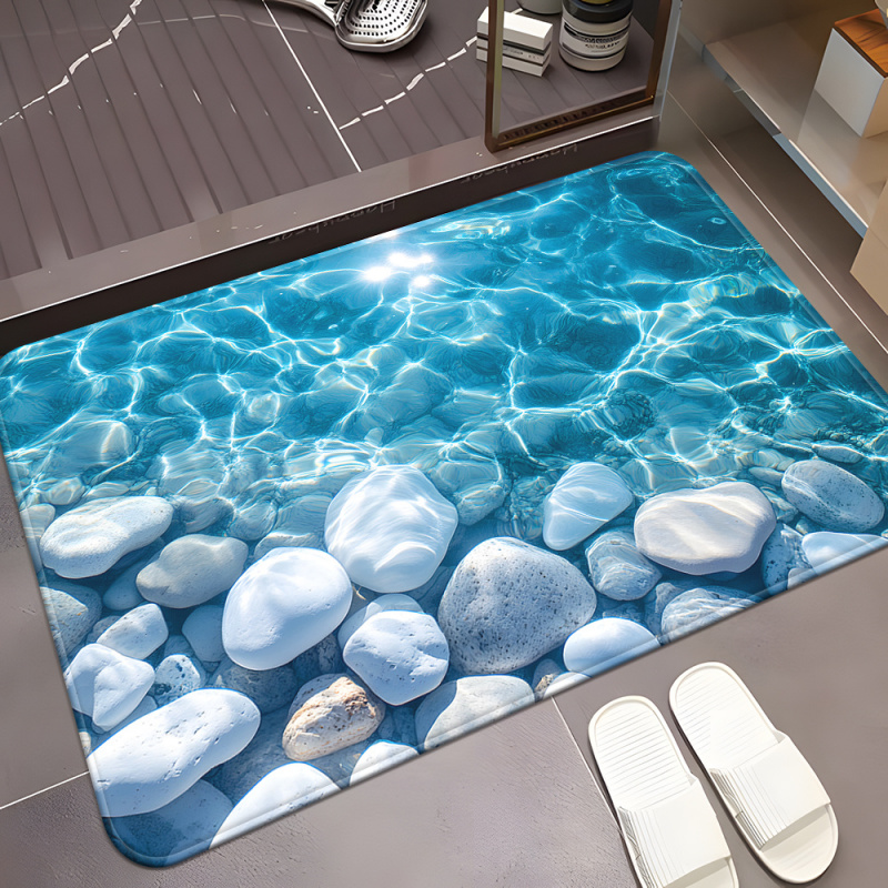 VIKAMATransparent waterstone b - đánh giá và giá Zara Home Bathroom Mat