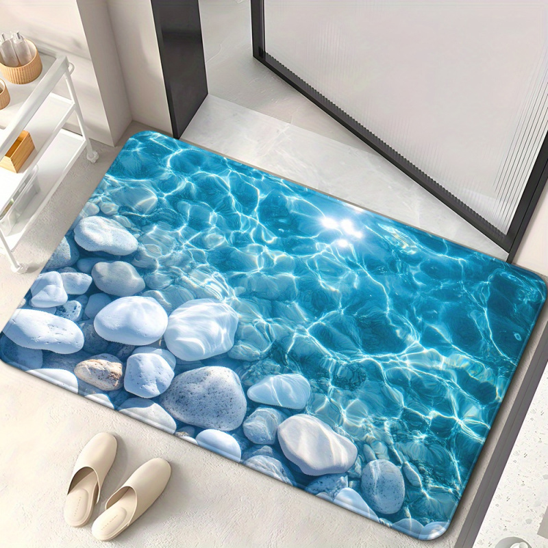 VIKAMATransparent waterstone b - đánh giá và giá Zara Home Bathroom Mat