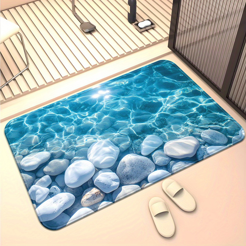 VIKAMATransparent waterstone b - đánh giá và giá Zara Home Bathroom Mat