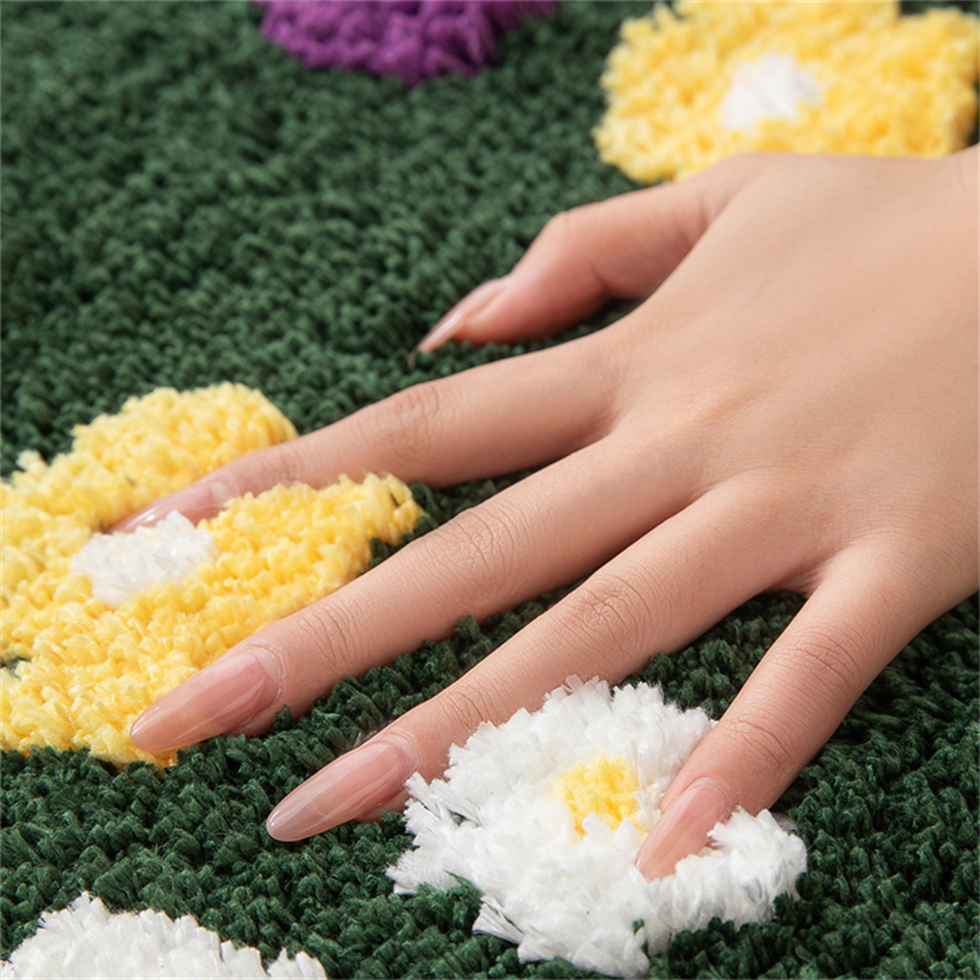 60X120Cm Irregular Flower Bath - đánh giá và giá Zara Home Bathroom Mat