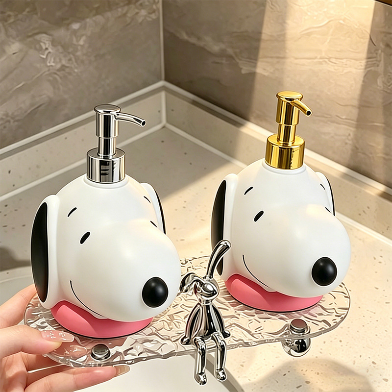 Kawai Cartoon Snoopy Soap Disp - đánh giá và giá Home Bathroom Soap Dispenser