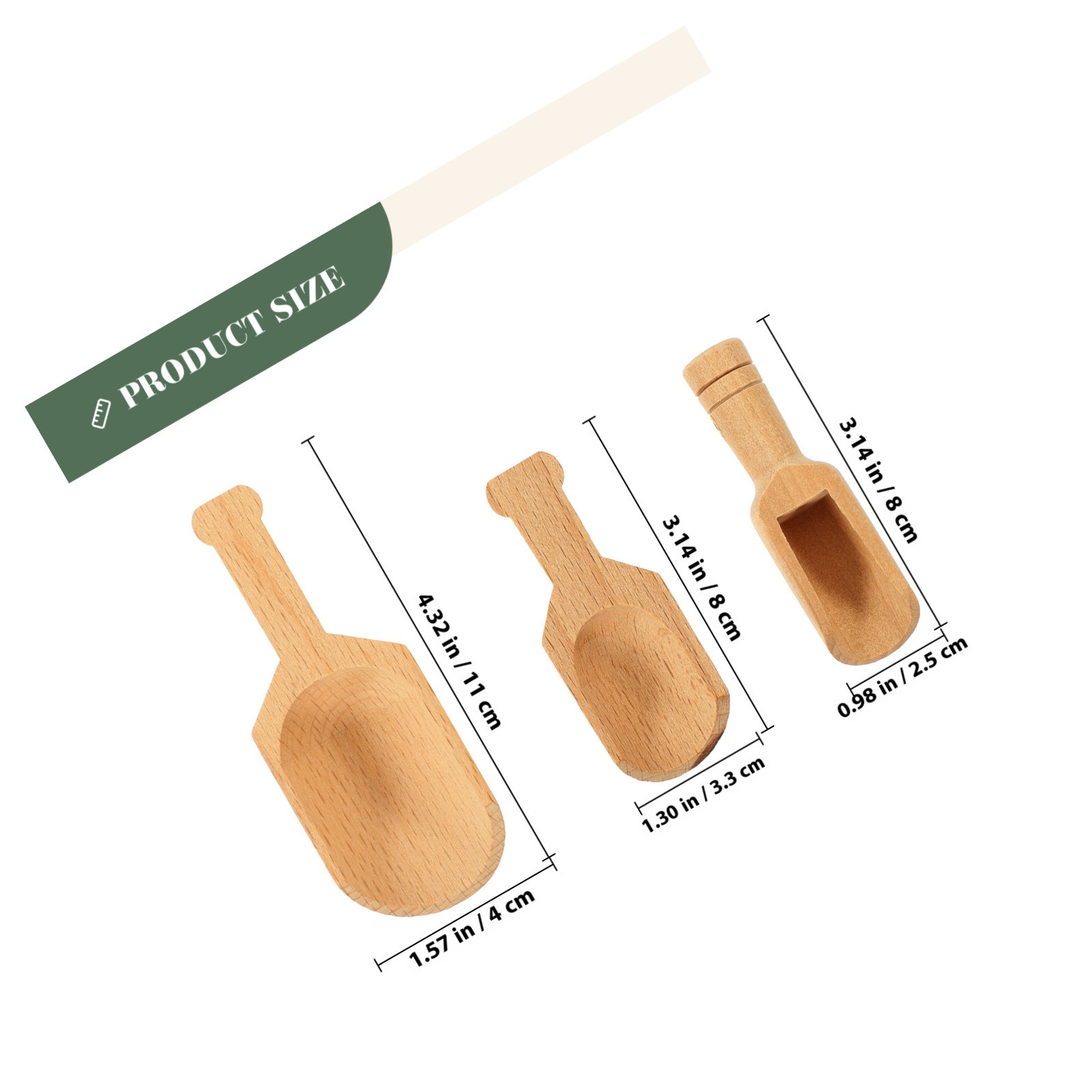 3Pcs Multi-Function Wooden Tea - đánh giá và giá Bath Salts Jar