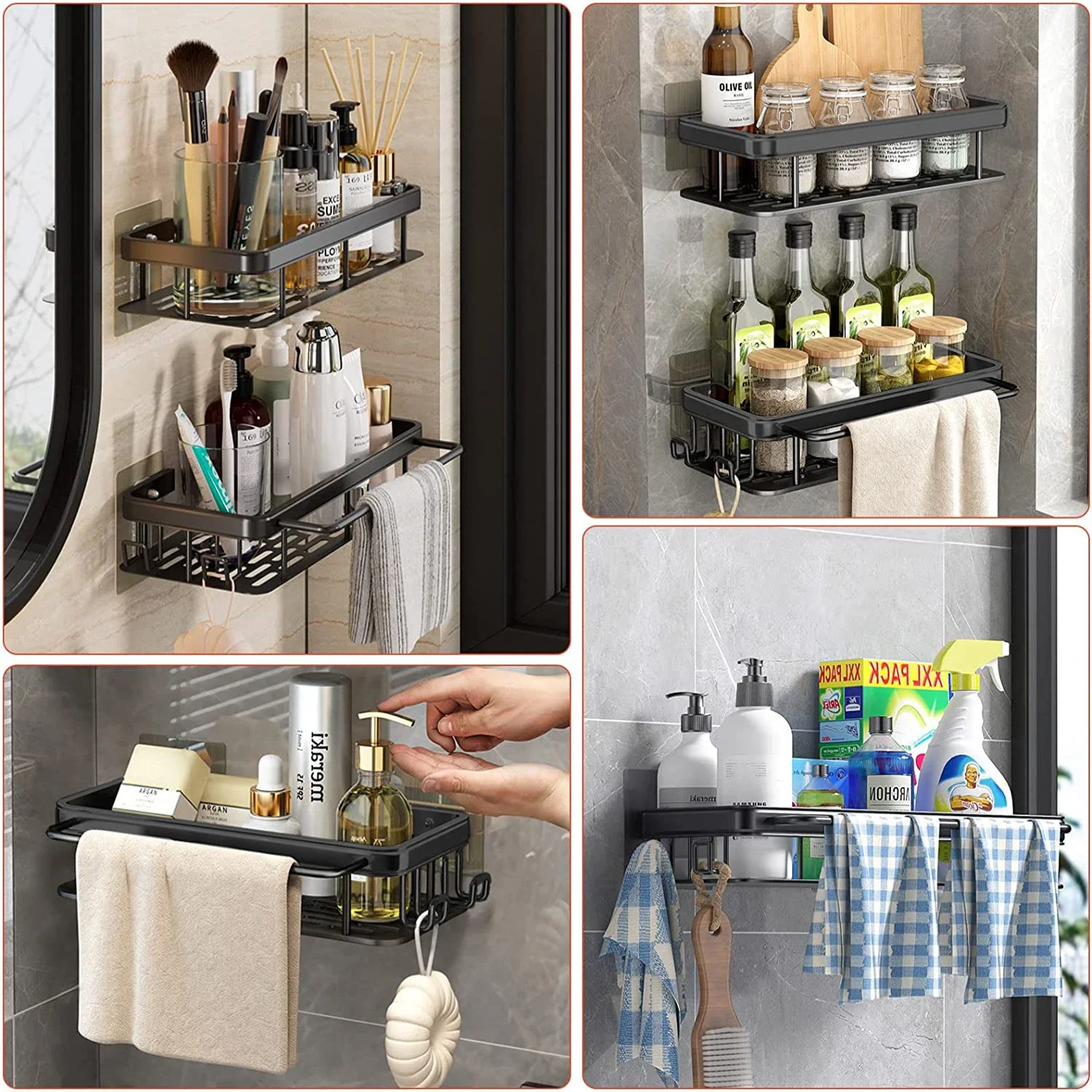 Bathroom Shelf Kitchen Storage - đánh giá và giá Tiny Home Bathroom Kitchen