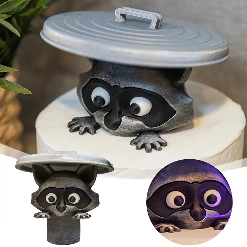 Cute Raccoon Toilet Paper Hold - đánh giá và giá Home Bathroom Decor Ideas