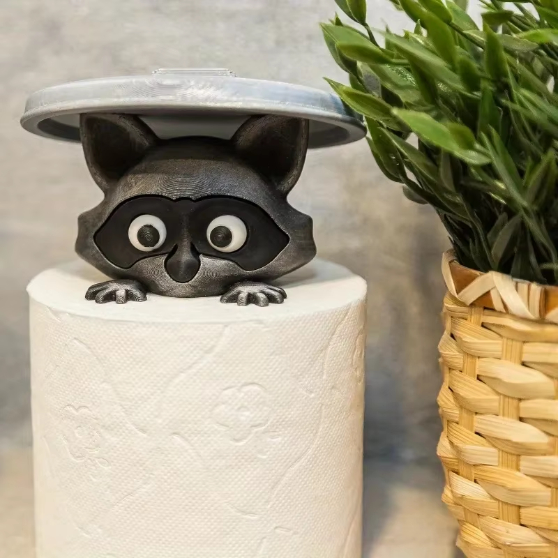 Cute Raccoon Toilet Paper Hold - đánh giá và giá Home Bathroom Decor Ideas
